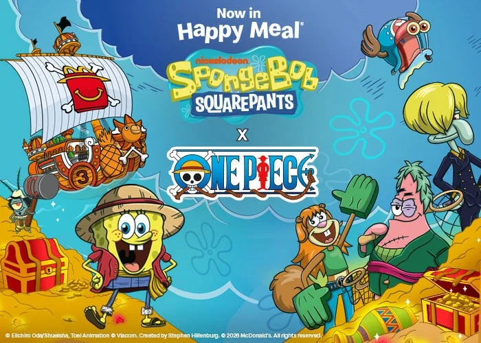 McDonald’s SpongeBob x One Piece Happy Meal: U.S. date and confirmed toys
