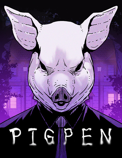Official WEBTOON cover artwork for PIGPEN