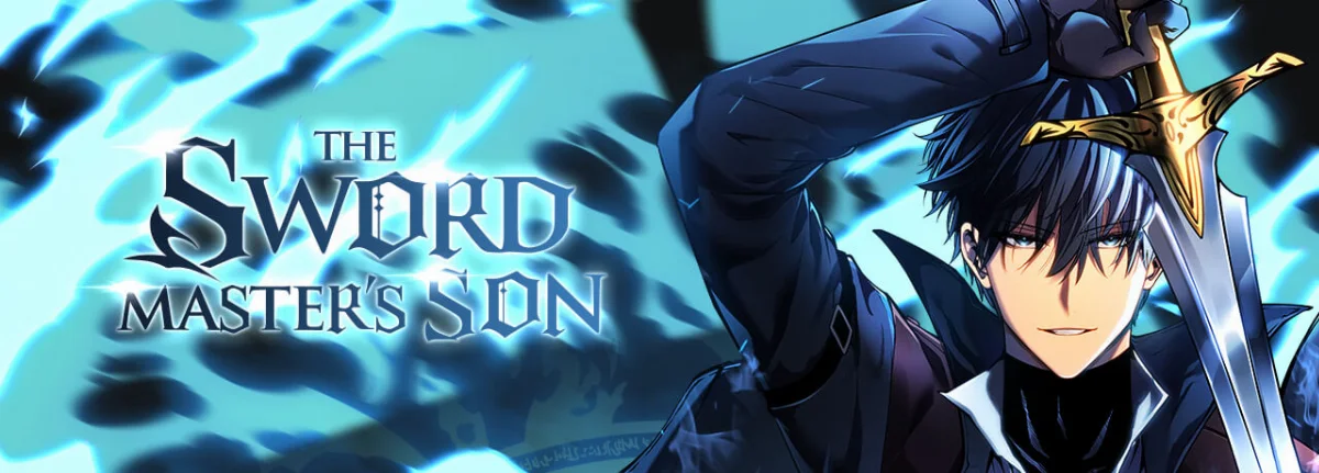 The Swordmaster’s Son promotional artwork with Jin and his sword.
