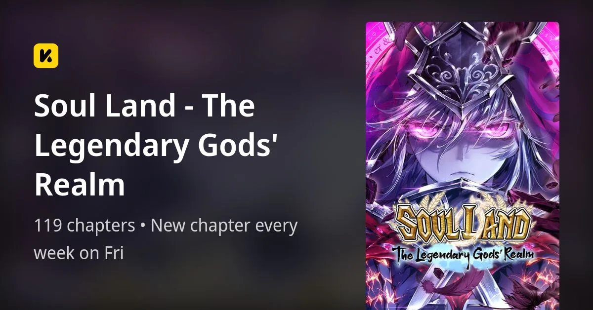 Official Soul Land The Legendary Gods’ Realm artwork on INKR Comics