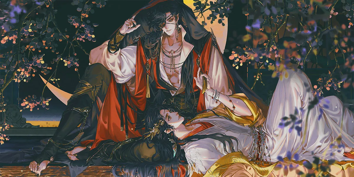 Official Heaven Official’s Blessing manhua promotional artwork